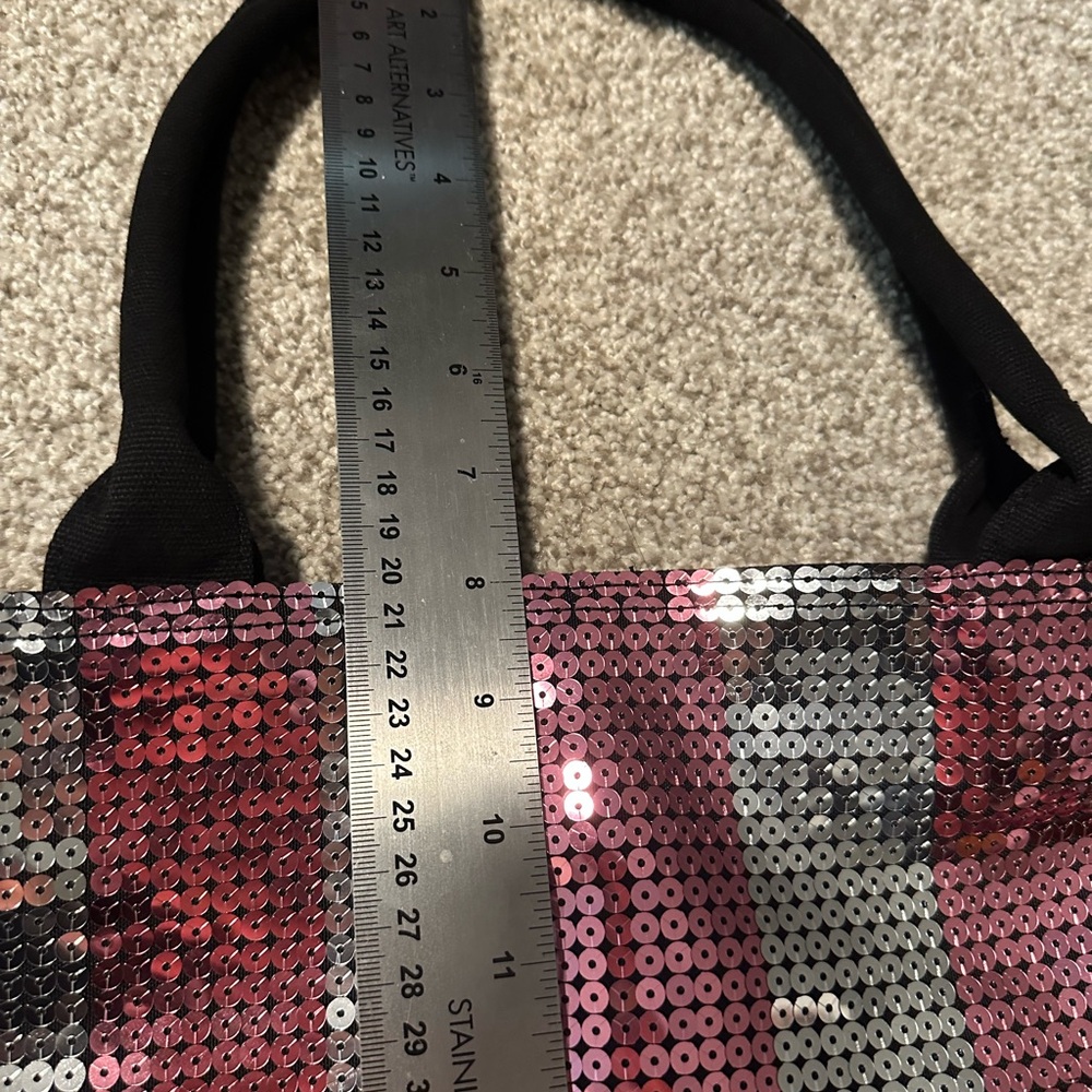 Victoria's Secret Pink and Silver Glam Tote - Picture 4 of 6